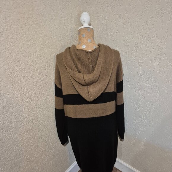 Colorblock Hooded Cardigan - Picture 4 of 5